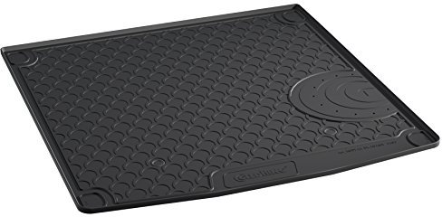 AROBA GL1103 Design Kofferraumwanne kompatibel mit Audi A4 Avant Kombi B8, Allroad, S4, RS4 BJ. 5.2008-10.2015 Kofferraummatte passgenau erhöhter Rand schwarz
