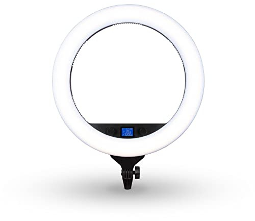 Kenro Smart Lite RGB Ring Light Kit 19 Inch Portable Studio and Location Photography Light - KSLR101