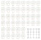Woohome 50 PCS Arret de Cordon Boutons Cordon et 20 PCS Perles Rondes Elastique Rond Serrures à Cordon Trous Extrémités Verrouillage du Cordon en Plastique pour Sac à Dos Fournitures Dartisanat