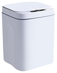 Poubelle Cuisine Les poubelles intérieures peuvent les poubelles intelligentes avec un couvercle de la salle familiale créative électrique automatique Fonction d'ouverture trois modes Poubelle / Poube