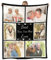 NIBESSER Personalisierte Decke Mit Foto Super Weich Kuscheldecke mit Eigenem Foto und Text, für Geburtstag Weihnachten Hochzeit Jahrestag Geschenk