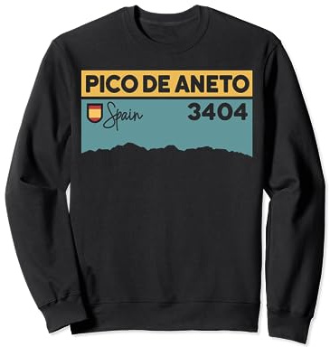 Pico de Aneto Skitour Hike Pirineos Maladeta Senderismo Regalo Sudadera