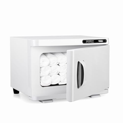 Towel Warmer, Hot Towel Warmer, Professional Towel Warmer Cabinet, 8L Capacity, Hot Towel Cabinet for Spa, Beauty, Salon Use (White)