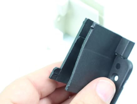 AWITALIA - Piedino zoccolo per zanzariere a scorrimento verticale in Nylon abs, di colore NERO GARANZIA 10 ANNI