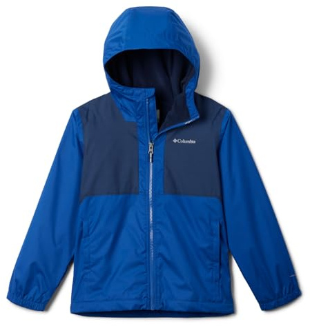 Columbia Jungen Rainy Trails 2 Fleece Lined Jacket Wasserdichte Regenjacke (1er Pack)