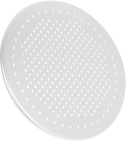 PRETYZOOM Bandeja Para Pizza Para Horno Bandeja Para Hornear Pizza Redonda Antiadherente De 22Cm Bandeja Para Pizza De Aluminio Con Agujeros Utensilios Antiadherentes Para Hornear En Casa