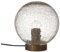 C L'AFFAIRE Lampe à Poser Boule en Verre Ciselé Socle Doré Ø20cm