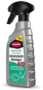 Caramba Caravan Easy Clean Innenraum Reiniger, Reinigungs- und Pflegezubehör für Kunststoff, Lack, Polster, Leder, Glas und Chrom, Frischeduft, 500 ml