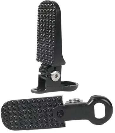 Oshhni 2Pcs Bike Hinten Pedale Fahrrad Fußstütze Hinten Sitz Fußstütze Elektrische Fahrrad Fuß Platten Pedale