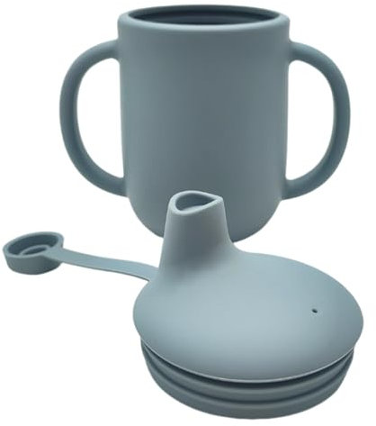 Transition Sippy Cup, Transition Cup Sippy Cups, Silicone Feeding Bottle with Handles, 150ml Water Cup Spill Proof, Training Cup for Babies, Dishwasher/Microwave Safe