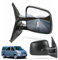 ZWPARTS Außenspiegel Spiegel Ersatz für VW T4 Handbuch 1996-2003, Rechts, Konvex, Sphärischer Spiegel, 701857508F