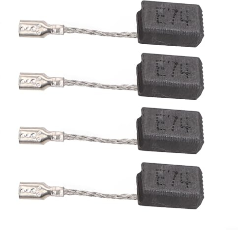 Paquete de 4 escobillas de carbono de repuesto para Bosch GWS7 GWS 7-100 GWS 7-115 GWS 7-125 GOP250CE GWS720 accesorios de amoladora angular