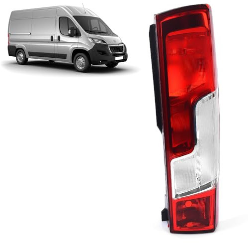 ROBUST Rear Back Tail Light Lamp Lens Right Driver Side O/S for Citroen Jumper Fiat Ducato Peugeot Boxer 1612401680 1380672080 2014 Onwards