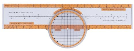 Ordinateur de Vol, Calculatrice de Pilote D'aviation en Plastique avec Plateau Tournant pour la Formation, Orange