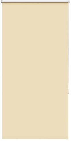 vidaXL Verdunkelungsrollo Beige 75x175cm Stoffbreite 70,7 cm Polyester, Rollo, Klemmfix, Thermorollo, Verdunklungsrollo, Klemmrollo, Fensterrollo