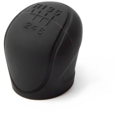 MPAAZ Schaltknaufabdeckung Schaltknaufabdeckung für Opel Adam/Astra/Corsa/Crossland/Grandland/GT/Insignia/Zafira, Silikon Anti-Rutsch-Design, Schalthebelkopf Handball Schaltknauf,Black