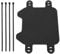 EMSea 1 Satz Motorrad Front Nummernschild Motorrad Schwarz Front Kunststoff Nummernschildabdeckung Kompatibel mit Sur-Ron Light Bee X Lbx Ebike