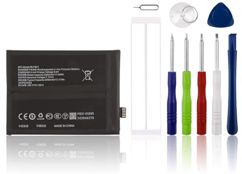 New SwarKing Ersatz Akku BLP821 Kompatibel mit Oneplus 9 LE2113, LE2111, with Toolkit