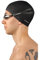 DRUNA Gorro de Natación de Silicona Indigo (Negro)