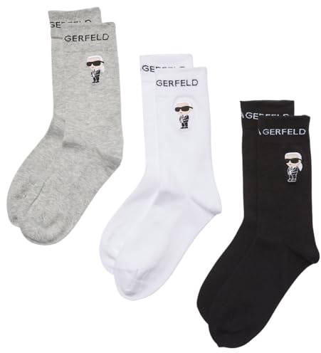 KARL LAGERFELD Herren K/Ikon Sock (3 Pack)