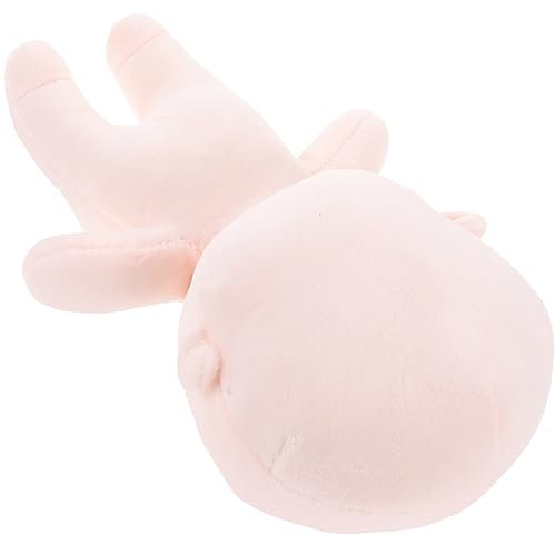 Abaodam Körperpuppe Puppen kinderpuppe pucktuch Toy Dolls für puppenkleidung Stoffpuppe selber Machen DIY Bastelpuppe Unfertige DIY-Puppe Plüschpuppe PP Baumwolle