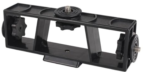 Mobiltelefone Montieren Mit Mehreren Positionen Und Funktionen Live Streaming Video Stativ PTZ Mount Adapter Clip Black Vlogging Tool