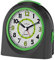Atrium Kinder Wecker Analog Quarz mit Licht und Snooze Schwarz Grün A921-7
