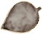 Nail Art Palette Resin Nail Art for Nail Polish Gel Polygel Varnish Colour Mix Manicure Cosmetic Tool - Grey Leaf