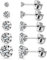 Ohrringe Silber 925 für Damen und Herren Ohrstecker Silber mit 5A+ Rundschliff Cubic Zirkonia Kristall in verschiedenen Größen aus Sterling Silber - 1 Paar(7mm)