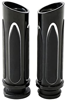 Baceyong Motorradgriff, Universal 25mm Lenker Aluminium Motorrad Lenkergriffe Motorrad mMdified Universal Griffhülse