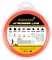 konkoke Filo decespugliatore 2,70mm,Filo Linee in Nylon per Tagliaerba ⌀2,7mm-68m-450g, Rosso/Rotondo-Immergere 24 Ore in anticipo per aumentarne l'elasticità