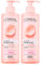 L'Oréal Paris Skin Expert Latte Struccante Viso Fiori Rari per Pelli Secche e Sensibili Detergente e Nutriente con Rosa e Gelsomino Lenitivo Formula Leggera e Delicata - 4 Flaconi da 400ml