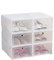 alloneslife Schuhbox, stapelbar, faltbar, 6 Stück