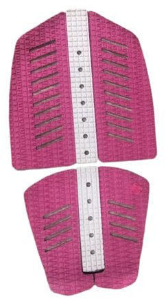 FLCPJGV 6X Surf Traction Pad Pad per Tavola da Surf Cuscinetto per Tallone Regolabile in Eva Accessori Pad per Presa per Tavola da Surf, Rosa