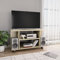 Myheimly TV-Schrank mit Rollen Sonoma-Eiche 80x40x45 cm Holzwerkstoff
