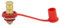 Colonne de charge de batterie - Poteaux de raccordement de batterie de voiture - Boulons de raccordement de batterie - Borne de raccordement de chargeur de batterie avec capuchon isolant, accessoires
