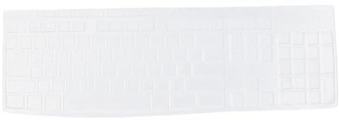 BRIGHTFUFU Transparente Tastaturschutzfolie für Laptop Tastaturabdeckung Wasserabweisend Staubdicht Ultradünn Schützend Kompatibel mit Standardtastaturen Langlebig und Leicht zu Reinigen