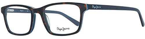 Pepe Jeans Herren Kunststoff Brille Braun Lese-Brillen Brillen-Gestell Brillen-Fassung