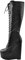 Only maker Stivali stringati da donna con zeppa con chiusura lampo, Nero , 39 EU