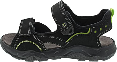 Lurchi Jungen ONIRO Sandale, Schwarz, 35 EU