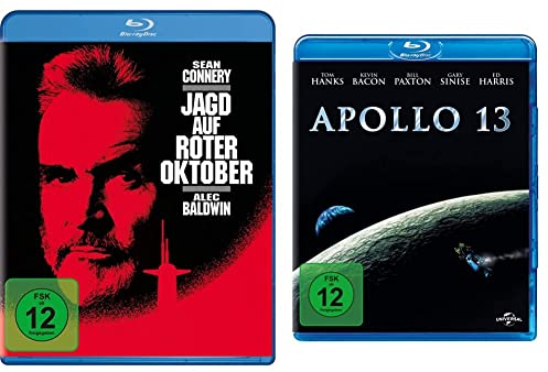 Jagd auf Roter Oktober [Blu-ray] & Apollo 13 - 20th Anniversary [Blu-ray]