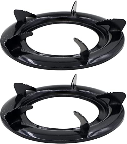 2PCS Wok Ring for Gas Stove,Cooking Kitchen Accessories Cooktop Pan Support Stand,Five- Claw Wok Rack Burner Grate Replacement Parts,Pan Holder Stand,Gas Stove Accessories,Milk Pot Holder