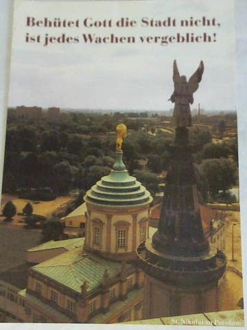 Behütet Gott die Stadt nicht, ist jedes Wachen vergeblich! St. Nikolai zu Potsdam - 1 Poster