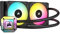 Corsair iCUE H100i ELITE CAPELLIX XT Liquid CPU Cooler - Two AF120 RGB ELITE Fans - 240mm Radiator - Intel® LGA 1700, 1200, 115X, 2066, AMD® AM5, AM4 - Included iCUE COMMANDER CORE - Black
