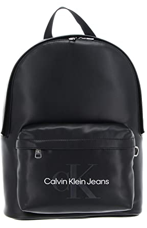 Calvin Klein Jeans Uomo Zaino con Scomparto per Laptop, Nero (Black), Taglia Unica