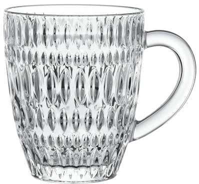 Nachtmann, 2-teiliges Kaffeebecher-Set, Kaffeegläser, Kristallglas, 392 ml, Ethno Barista, 104908