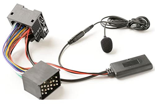 AutOcean para Bluetooth 5,0 música Audio Adaptador micrófono Cable para BMW E36 E39 E46 E56 para Mini Cooper para Land Rover