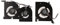 Para Ventilador de Refrigeración MSI GS66, Ventilador de Refrigeración GPU de Repuesto de 4 Pines Para MSI GS66, 10SD, 10SGS, 10SFS, 10SF, 10SE, MS 16V1, MS 16V2, WS66, P66 (Ventilador de CPU y GPU)
