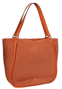 ABRO Shopper WILLOW Orange, Einheitsgröße für Damen, orange, Retro