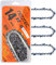 Chainsaw Chains 14in,S50 Chainsaw Chain for 14 Inch Bar,3/8LP Pitch,0.050Gauge,50 Drive Links, Fits for Stihl Remington Craftsman and more（3chains）